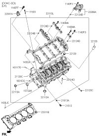 223113F300-GASKET-CYLINDER HEAD LH