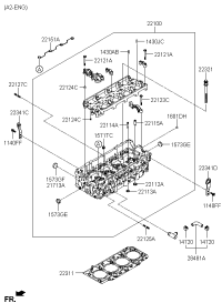 2211342851-SEAT-EXHAUST VALVE