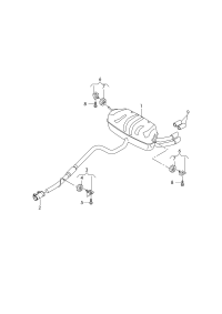 5Q0253144D-Bracket-exhaust