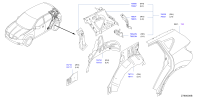 G6636JE2MA-REINFORCE-REAR PILLAR LOWER RH