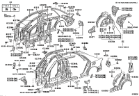 5874253010-PROTECTOR, QUARTER PANEL, LH
