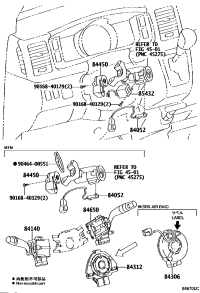 8414020680-SWITCH ASSY, HEADLAMP DIMMER