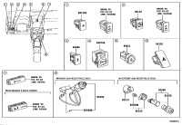 8415202050-SWITCH, HEADLAMP LEVELING