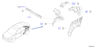 G66303RAMA-PILLAR-REAR,INNER RH