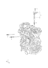 07K905715G-IGNITION COIL/AUDI A5/Q3/CADDY