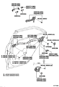 6920306090-FRAME SUB-ASSY, RR