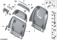 52107409615-Pad assy-rr seat