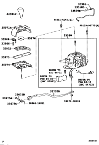 335040N010C0-KNOB SUB-ASSY SHIFT