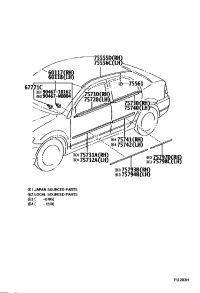 6011702030-COVER SUB-ASSY, FRONT PILLAR, UPR RH