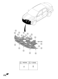 29110Q9000-Pnl assy-under cover