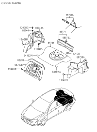 856100S001VA-TRIM ASSY-PACKAGE TRAY