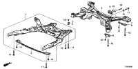 50200TLZH52-SUBFRAME COMP,FR