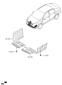 291200U000-PNL-UNDER COVER,RH
