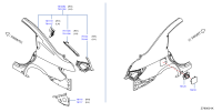 G81006LAMA-FENDER REAR,RH