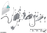 51217337991-Lever, front door, lh