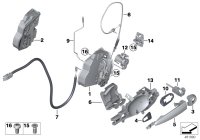 51217318419-Locking system lh