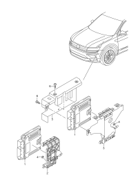 5QA906507B-BRACKET-CONTROL