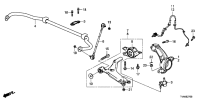 57455TVAA03-SENSOR ASSY,FRONT