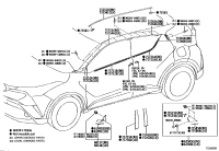 60117F4030-COVER SUB-ASSY, FRONT PILLAR, UPR RH