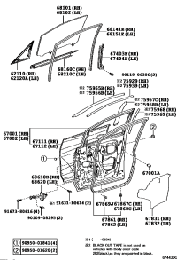6814128180-RUN, FR DOOR GLASS