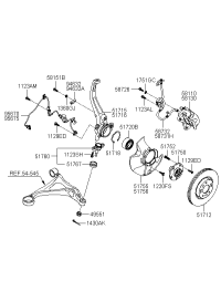 517503K000-HUB ASSY-FR WHEEL