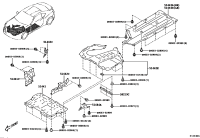 SU00301383-COVER, ENGINE UNDER, NO.1