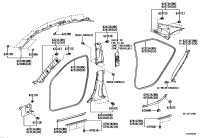 6222006291A1-GARNISH, FRONT PILLAR, LH