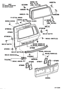 6506160141-PANEL SUB-ASSY, BACK