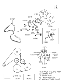 2521237181-V-RIBBED BELT