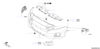 620226CV0H-FASCIA-FRONT BUMPER Y62 US SPEC