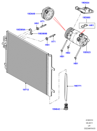 LR023921-CONDENSER ASSY-COOLER