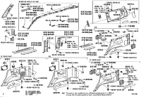 6211160090A0-BOARD, COWL SIDE TRIM, RH