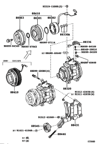 884106A040-CLUTCH ASSY, MAGNET
