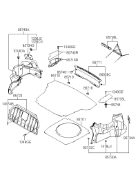 857010R000-COVER ASSY-LUGGAGE