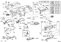 5501106070C0-Ornament sub-assy, instrument panel, no.1
