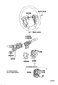8414048210-SWITCH ASSY, HEADLAMP DIMMER