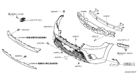 620842GJ0A-MOULDING FRONT BUMPER,LOWER