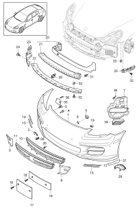 970701075021E0-Bracket, license plate