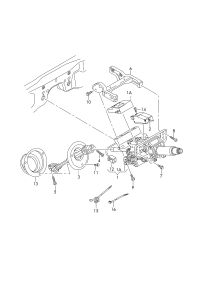 4H0419512D-COLUMN ASSY