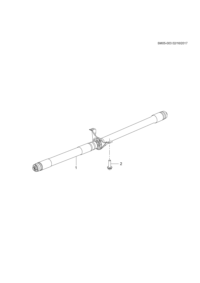 84139111-PORSCHE CAYENNE CARDAN SHAFT
