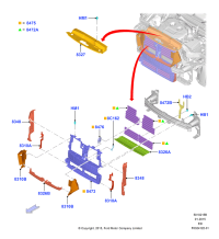 FT4Z16A238A-PLATE-AIR GUIDE
