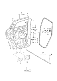 57D833051-Door assy-rr, lh