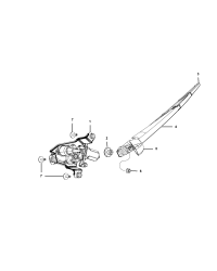 68102192AB-(F)(S)BLADE REAR WIPER