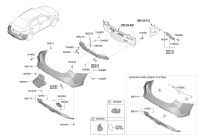 86610F9510-COVER-RR BUMPER