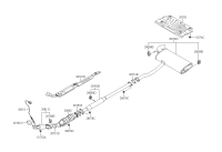 286102S000-MUFFLER ASSY-FRT