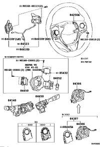8430602310-CABLE SUB-ASSY, SPIRAL