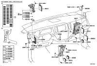 8273008110-BLOCK ASSY, INSTRUMENT PANEL JUNCTION