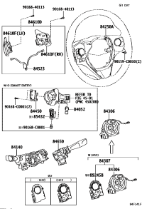 841400R071-SWITCH ASSY, HEADLAMP DIMMER