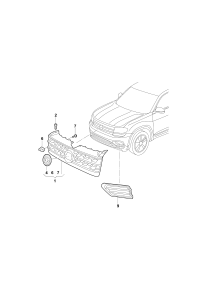 7N0853600AFOD-VW sash black