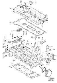 31316605-GASKET,CYL HEAD RH-L494